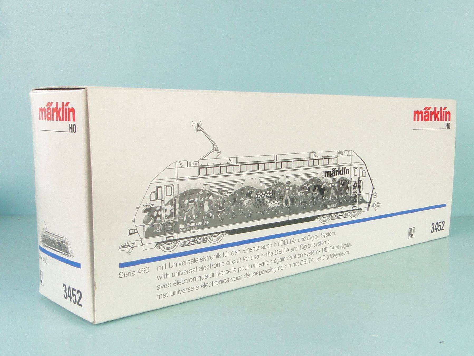 Märklin Modellini di ferrovie: Märklin 3452 Re 460 Alpen, Digital – Usato da Bülach venduto da cann11 2