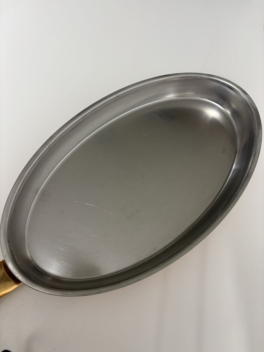 Padelle: Spring - Culinox Kupferpfanne oval mit Deckel – Usato da Ebertswil venduto da shushuj 4