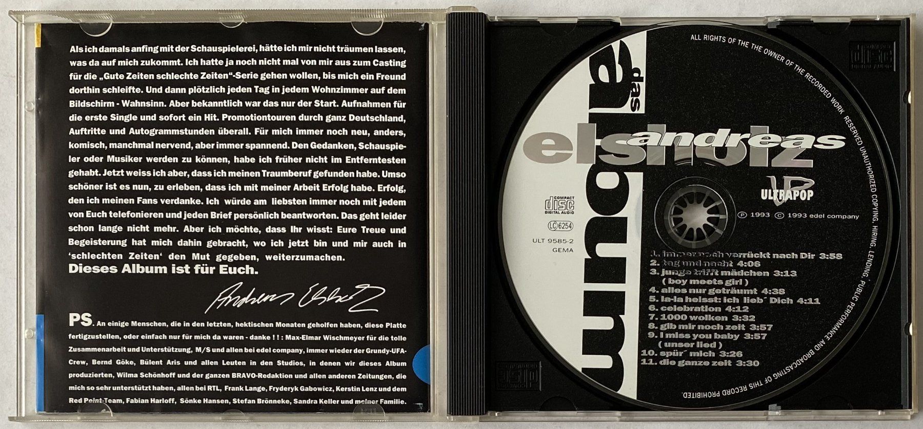 CD: Andreas Elsholz, Das Album – Usato da Flums venduto da Asquillo 2