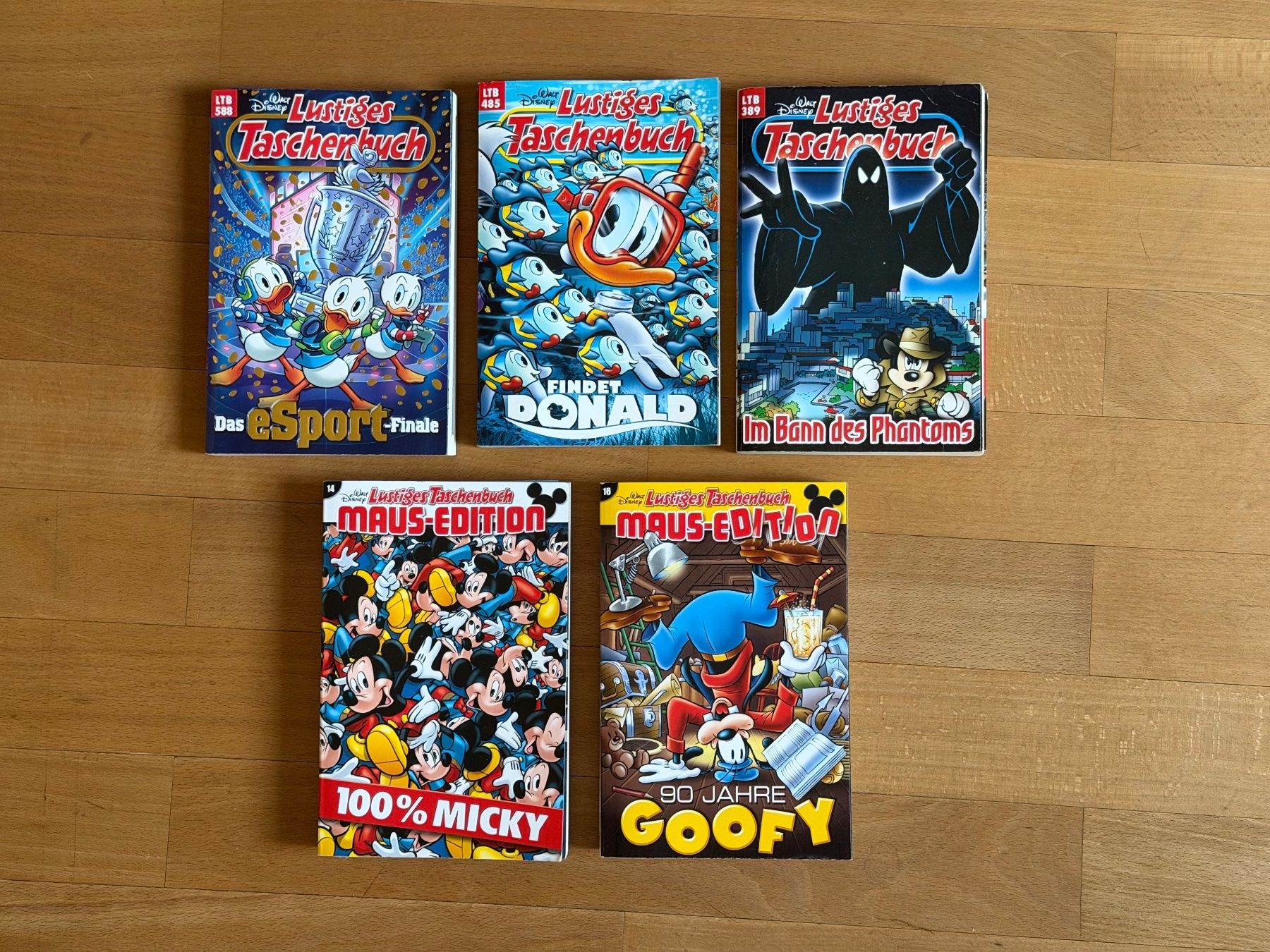 Comics: Lustiges Taschenbuch Bundle, 5 Bände – Gebraucht aus Oberlunkhofen von ben_b2r5