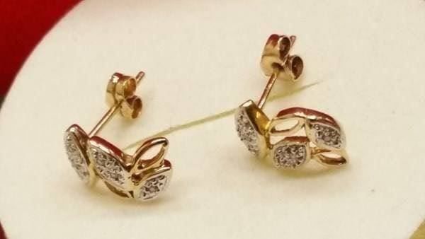 Orecchini pendenti & Orecchini a lobo: Gold 750(18k) mit Diamant – Usato da Adliswil venduto da prince65 3