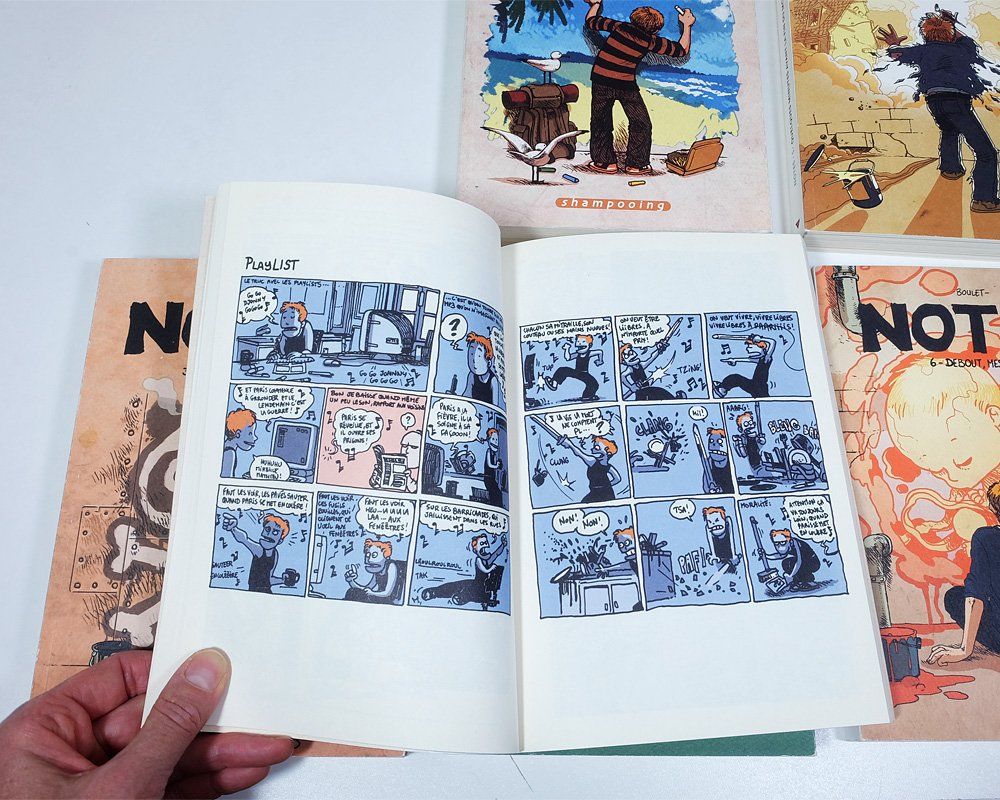 Fumetti: BD - Boulet : Notes - 6 livres – Usato da Morgins venduto da Laurentcorinne 6