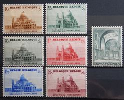 Belgien Kat. 471-477 * 1938 Kat. 21 Euro