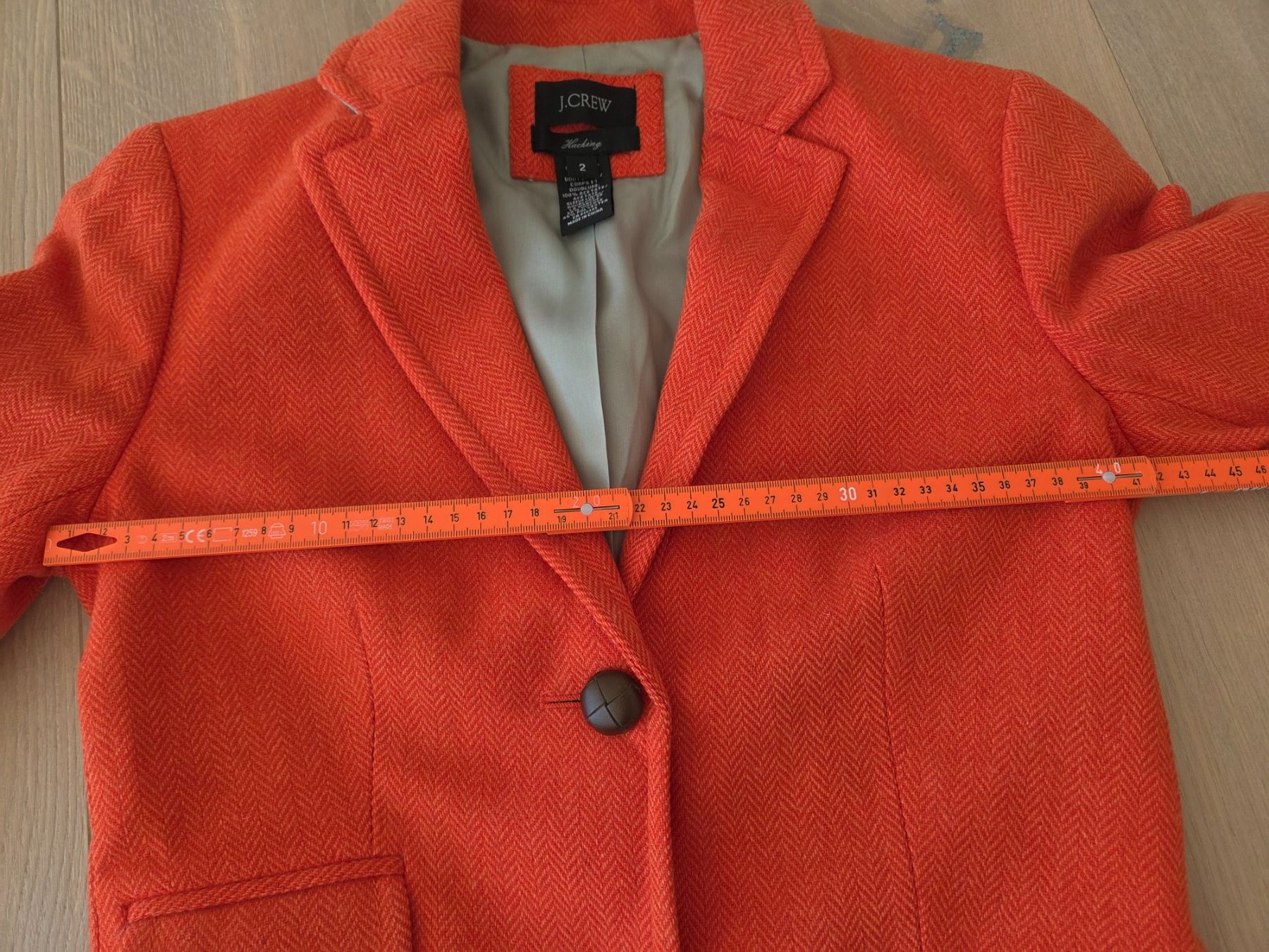 J.Crew Giacche: J.Crew Blazer, Gr. 2, Herringbone Wool – Usato da Rüschlikon venduto da tiniweeeny 3