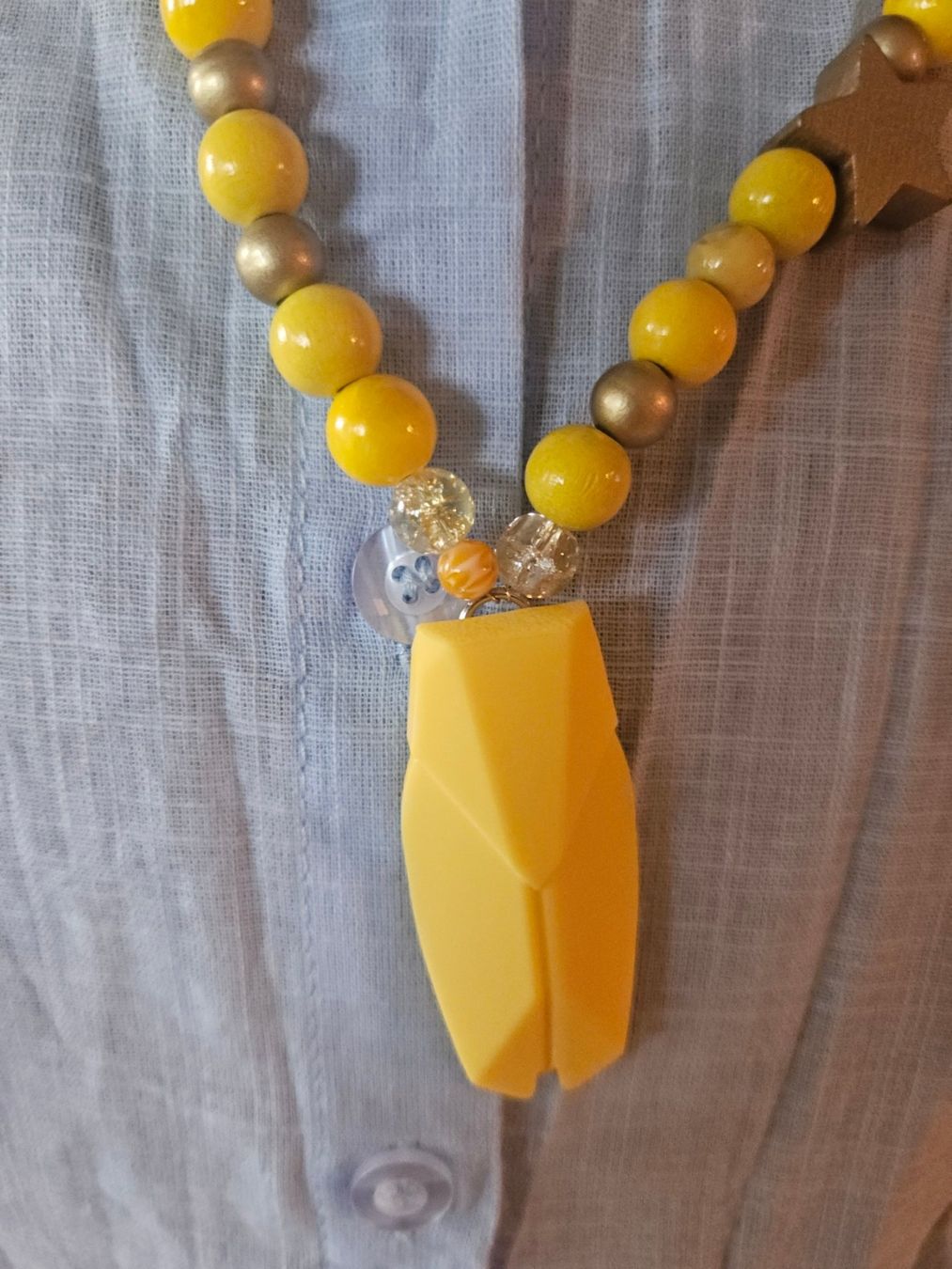 Catenine: Collier avec cigale pour l'été – Nuovo e nell'imballaggio originale da Thônex venduto da lacomtessedesfees 1