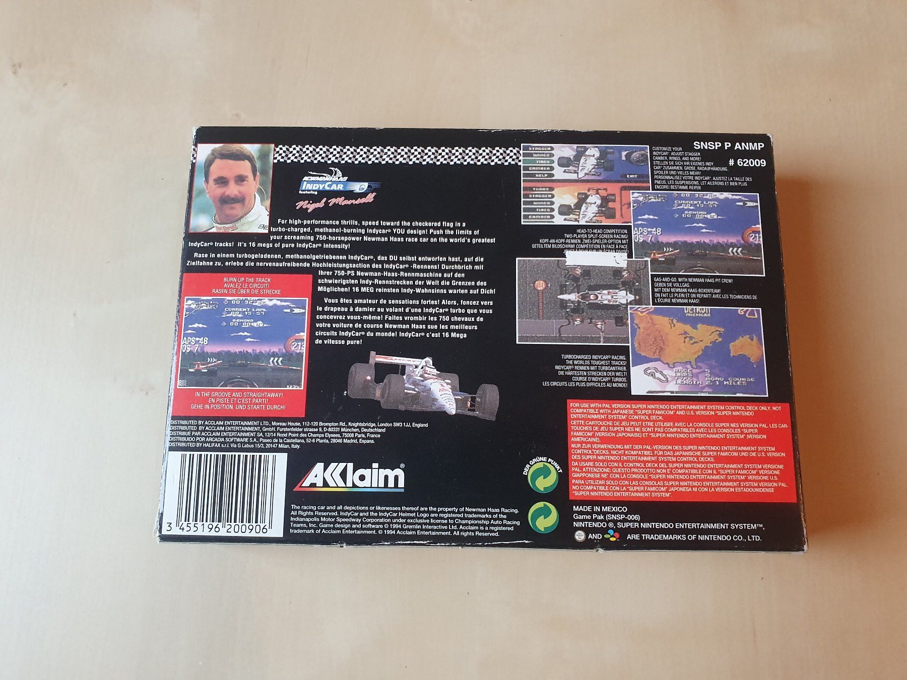 Nintendo Spiele: Indy Car – Gebraucht aus Stansstad von collectorsshop 1