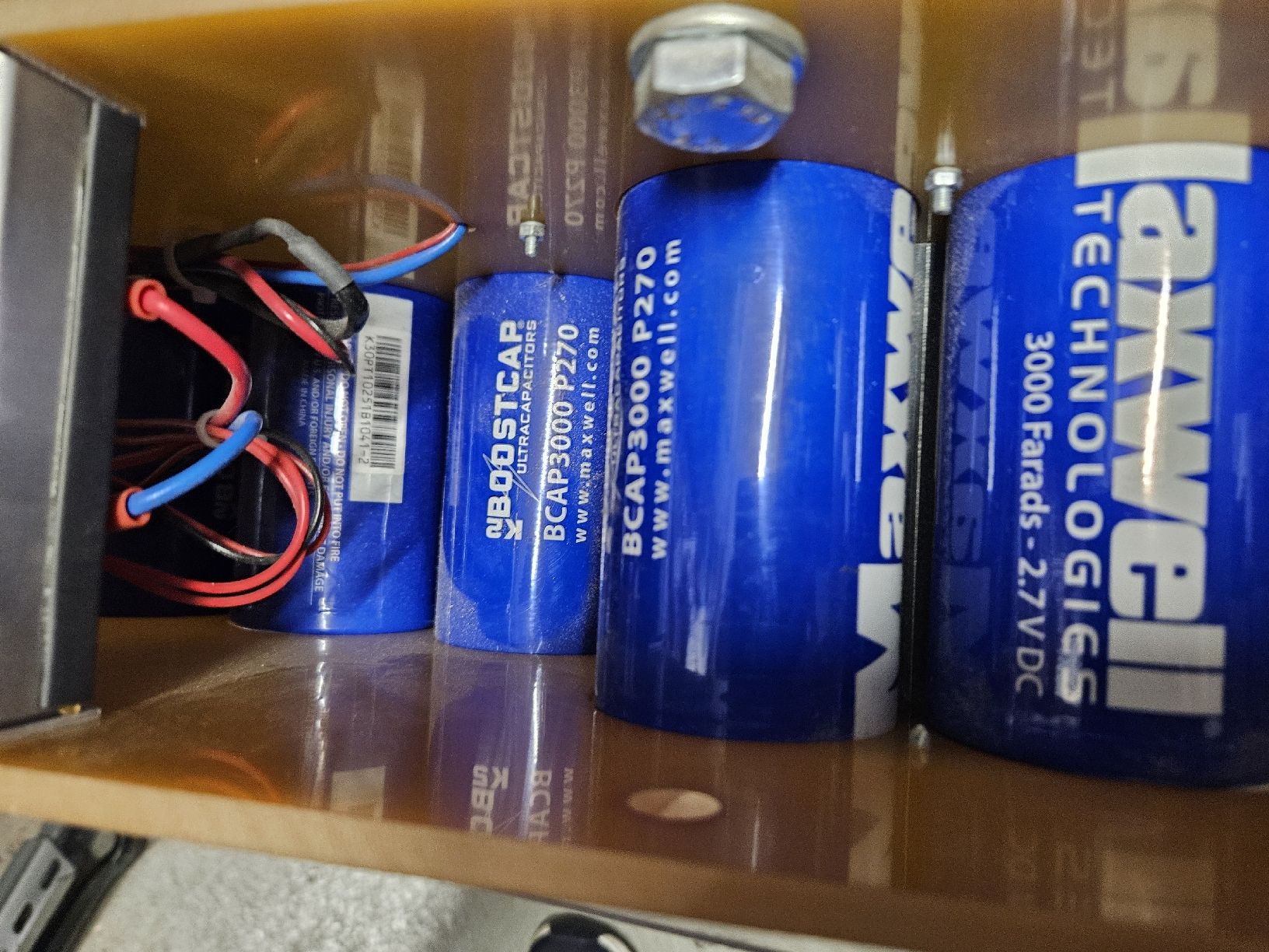 Elektronikbauteile: Maxwell Boostcap Superkondensator – Gebraucht aus Diepoldsau von Knochen 2