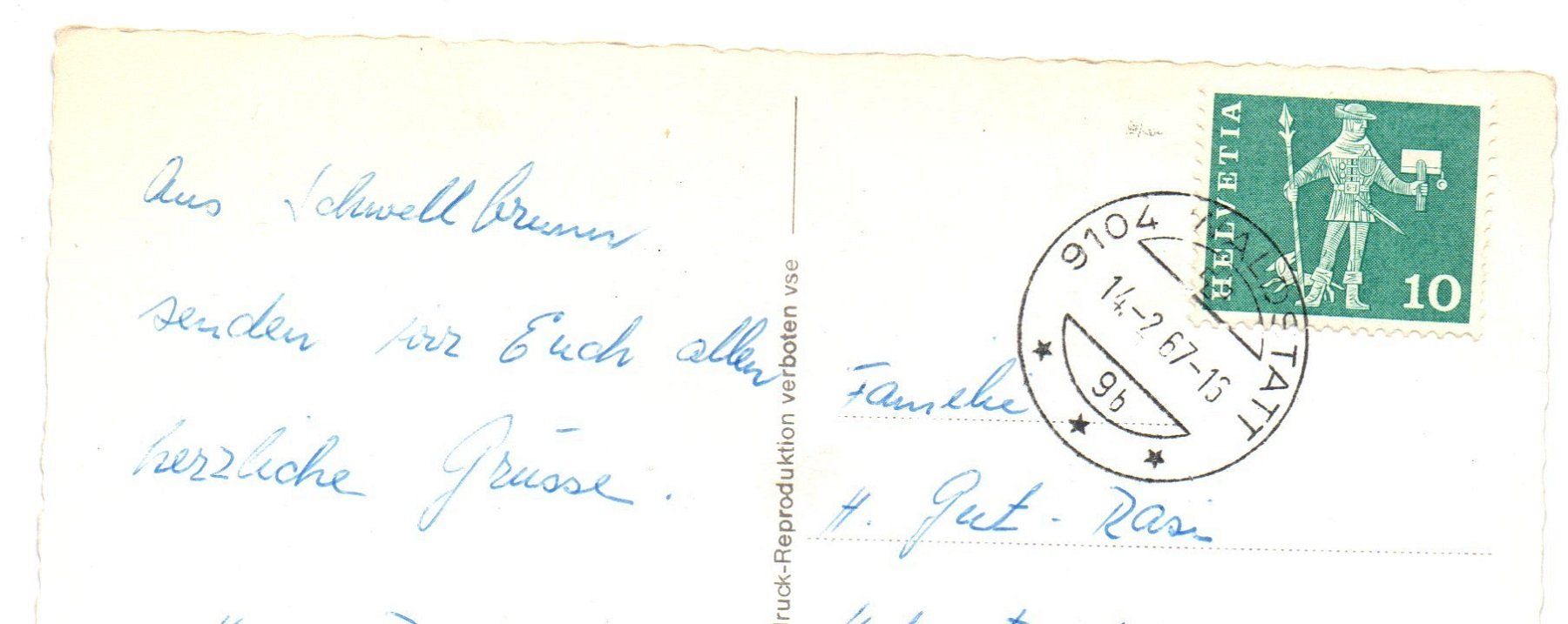 Cartoline postali: SCHWELLBRUNN App. – Usato da Jona venduto da philajona 1