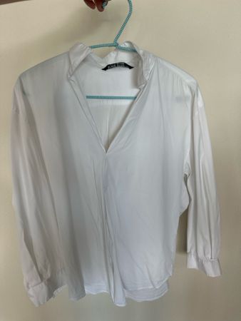 Damen Bluse Weiss Grösse M Zara gutem Zustand