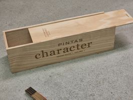 Weinkiste 1er mit Schiebedeckel 42x11.7x11.7cm