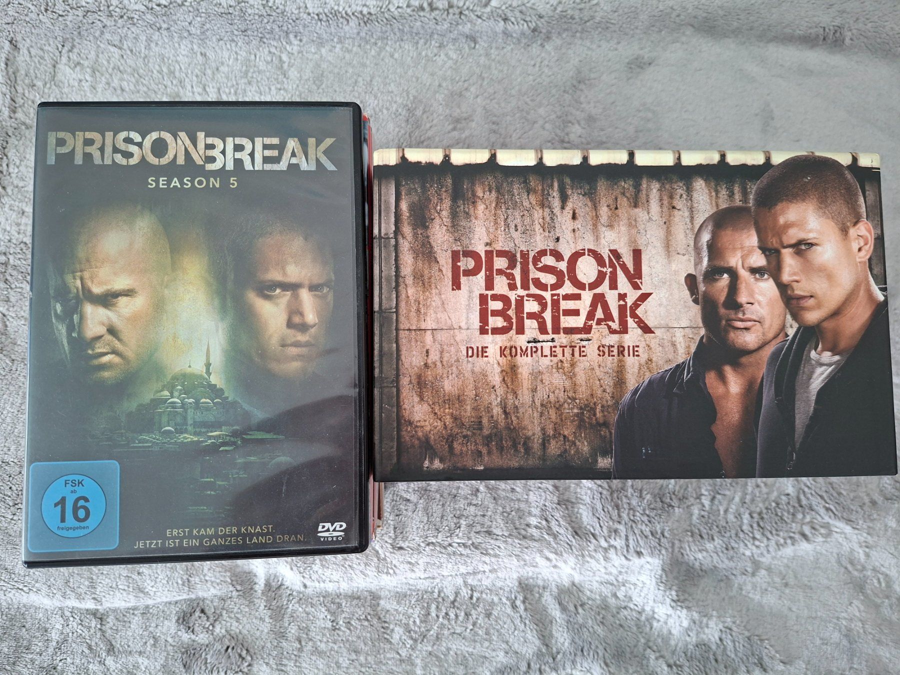 Tutti i DVDs: PRISON BREAK 1- 5 LIMITED - EDITION  !!! – Usato da Aesch BL venduto da Burschi59