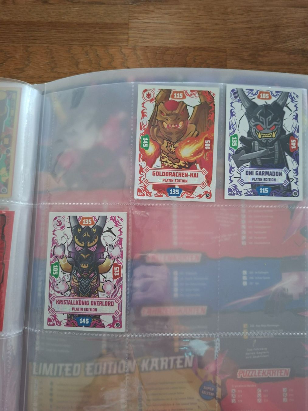 Carte collezionabili: Ninjago Sammelkarten inkl. Album – Usato da Lohn SH venduto da Zwierbel 1