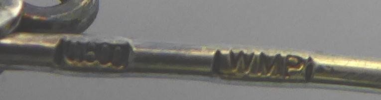 Spille & Fermagli: Brosche 800 Silber Teil vergoldet 1970 - 1985 – Usato da Muri AG venduto da silvermouse007 5