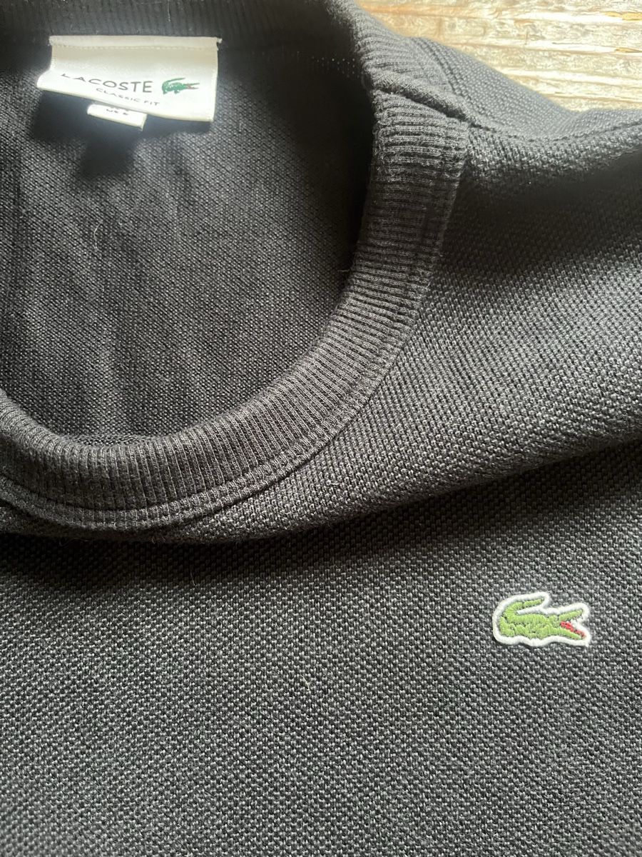 Lacoste Pulls & Sweat-shirts: LACOSTE pull à manches longues taille S noir bon état – Neuf (Voir description) à Baulmes par resel_.tm 2