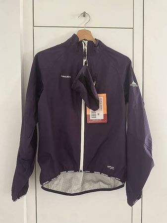 Vaude Drop Jacket Regenjacke Velo Damen lila neu