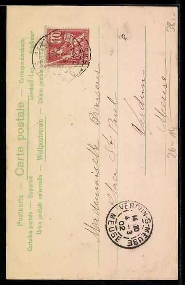 Cartoline postali: Raphael Kirchner: Zwei junge Frau in fer – Usato da Berlin venduto da bartko-reher 1