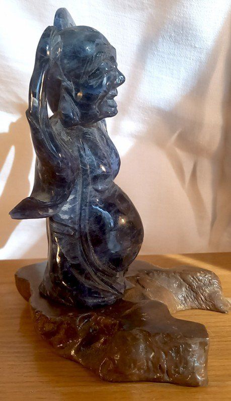 Statuette: Statuette chinoise Bouddha rieur – Usato da Ponts-de-Martel venduto da Henri-Louis 1