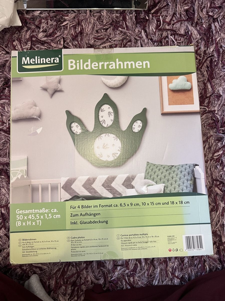 Cornici: 2 Bilderrahmen Dinosaurier Fussabdruck – Nuovo (secondo la descrizione) da Brunnen venduto da browneyes_007