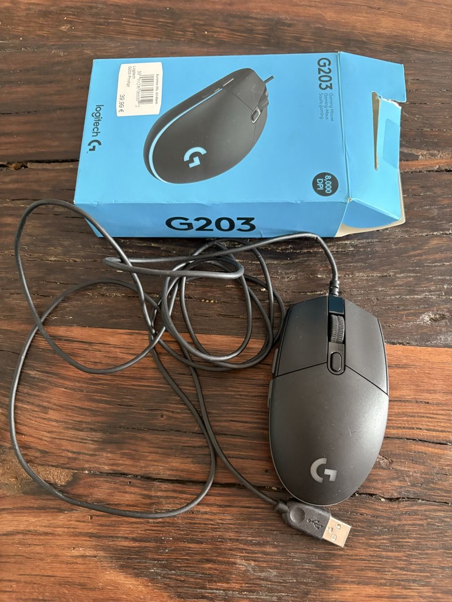 Logitech Mouse: Logitech G203 USB Maus – Usato da Zürich venduto da Gan_rnc8