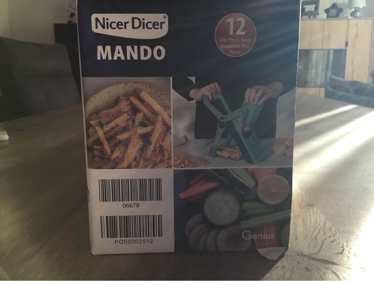Elettrodomestici da cucina: Nicer dicer Mando - 12 teilig - neu – Nuovo e nell'imballaggio originale da Triesen venduto da Trisuna 5