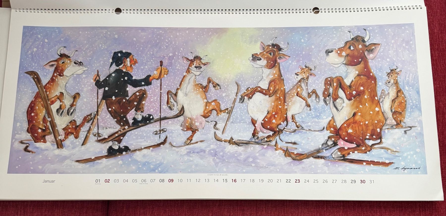 Kalender: Kalender Martin Synacek 2011 Appenzell – Gebraucht aus Riehen von ekc_ymy2 1