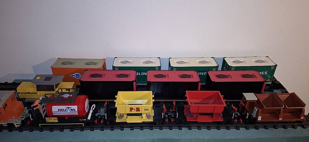 LGB Modellini di ferrovie: LGB / Playmobil 4112 Kipplore braun – Usato da Reinach BL venduto da Playmobilist 9