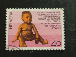 Timbre CH 1976 (12. II.) N° 574 - Lutte contre la lèpre