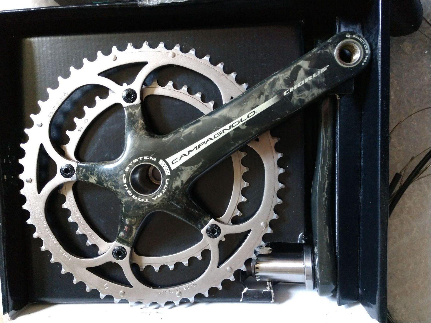 Campagnolo Pezzi di ricambio: Campagnolo Chorus 2x10 Carbon Gruppe 175 – Usato da Adliswill venduto da michael_rr 1