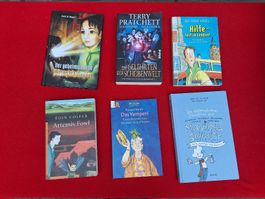 Buchpaket Jugendbücher 6 Stk. gebraucht guter Zustand