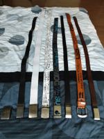 Lot de 7 ceintures mixtes différentes