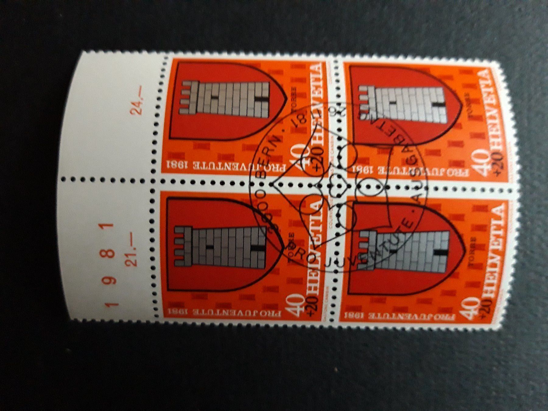 Alle Briefmarken: Pro Juventute 1981 – Gebraucht aus Wattenwil von paku48 2