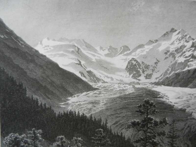 Incisioni: Morteratsch Gletscher Berninakette – Usato da Risch venduto da Rischli15 9