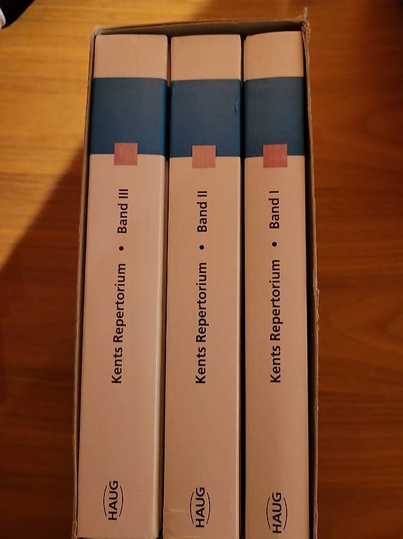 Libri: Kents Repertorium – Usato da Münchenbuchsee venduto da b-tschai