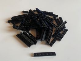 LEGO - 50 - SCHWARZR - EINERPLÄTTLI - 6 X 1