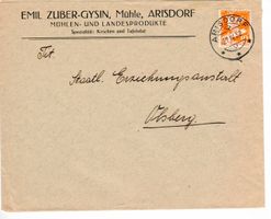 Brief, Mühle Arisdorf 1932