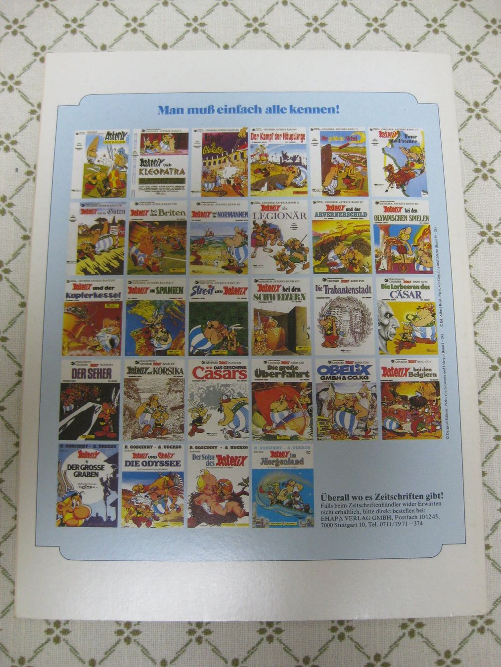 Fumetti: Asterix & Obelix / DER GALLIER / Deutsch / Heft – Usato da Münchenbuchsee venduto da neuwertig-gespart 2