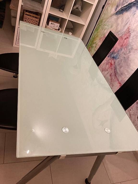 Tavoli: Schöner Esstisch Glas – Usato da Winterthur venduto da leopard05 3