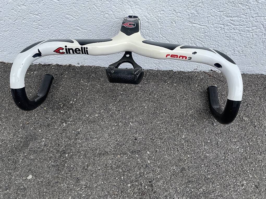 Potence Cinelli Modèle 101 Avec Cintre Ergo - Pour Vélo De Route/course - Aluminium Italie