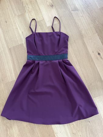 Elegantes Kleid violett XS 34