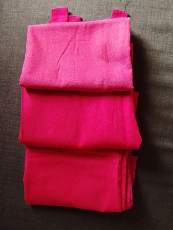 3 rideaux rouge bordeaux