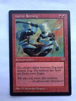 MTG Karte Letzte Rettung / Rare, Trugbilder Set 1996