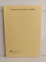Poursuite pour dettes et faillite / Confédération suisse 202