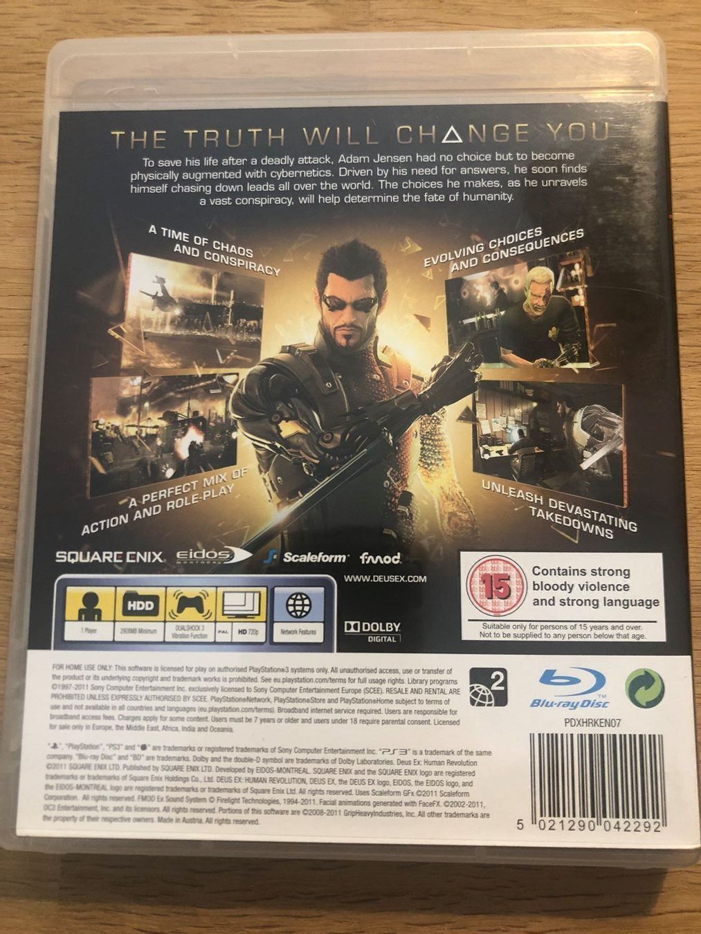 Sony Jeux: Deus Ex für Ps3 – D'occasion à Kestenholz par Inna09 1