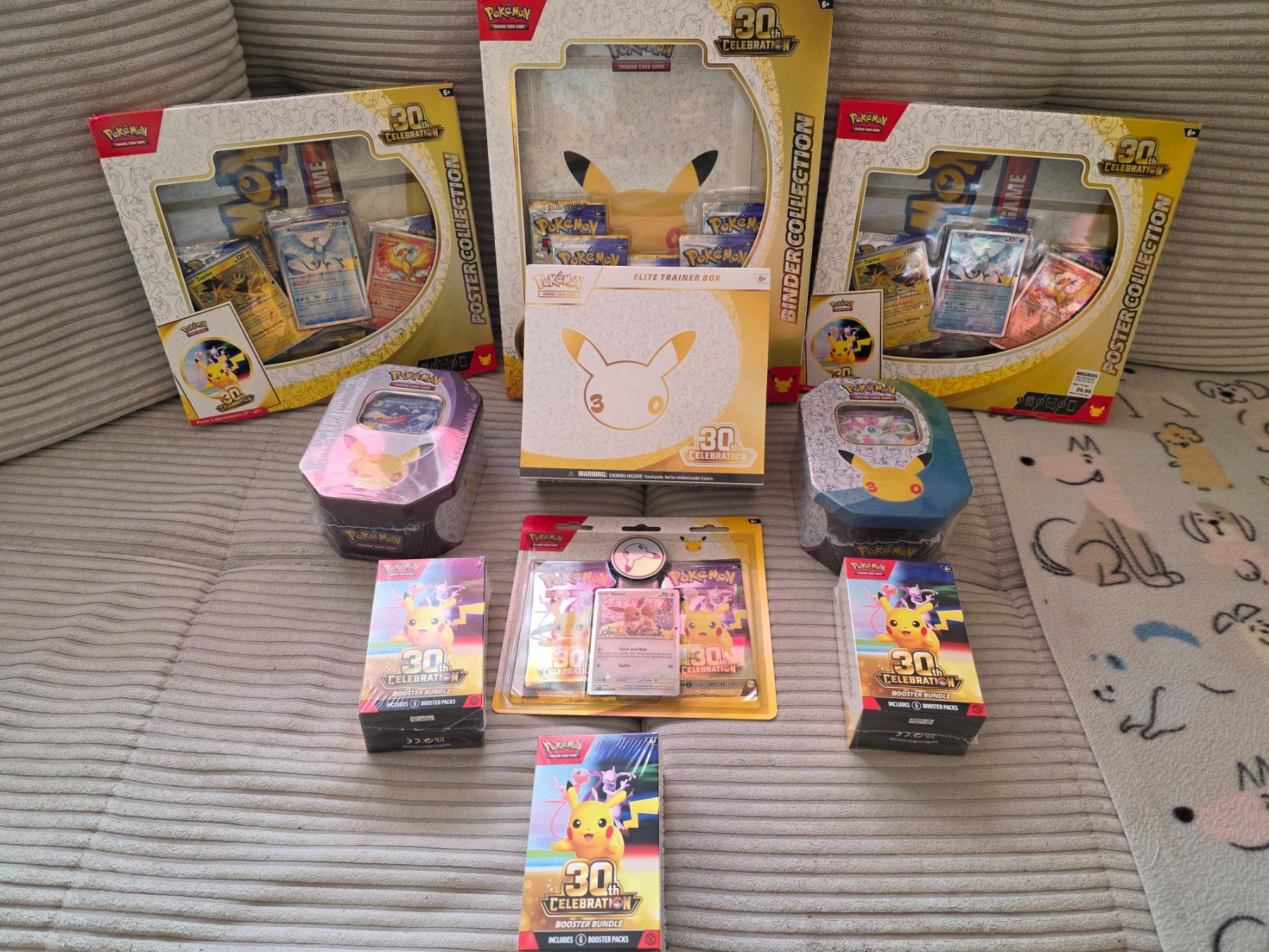 Pokémon Carte collezionabili: Pokemon 30th Anniversary Big Bundle EN / Sealed – Nuovo e nell'imballaggio originale da Berikon venduto da dc8_6y8n