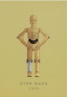 Carte postale Star Wars C3PO