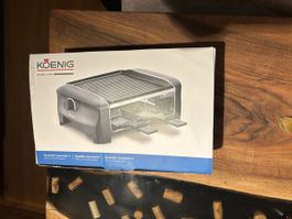 Koenig Raclette Gourmet 4 Basic Line - Neuwertig!