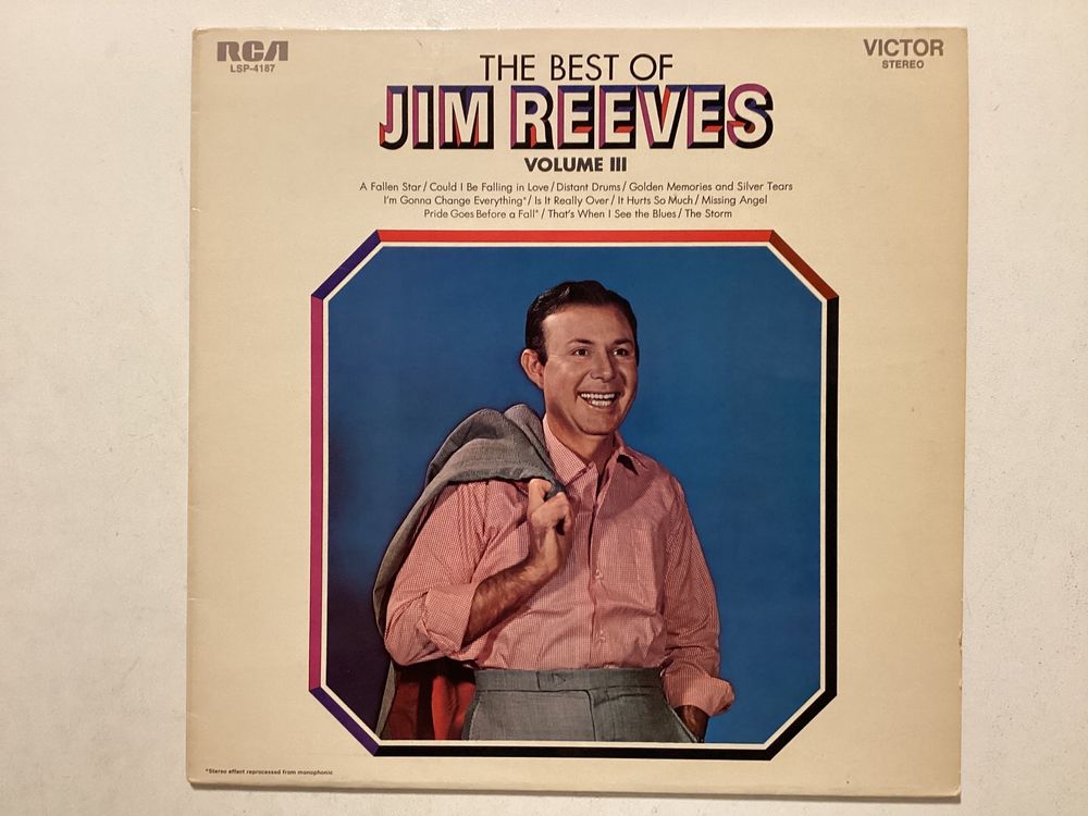 Jim Reeves LP - Best Of Vol. 3 (Gebraucht) in Gutenswil für CHF 5 – mit ...