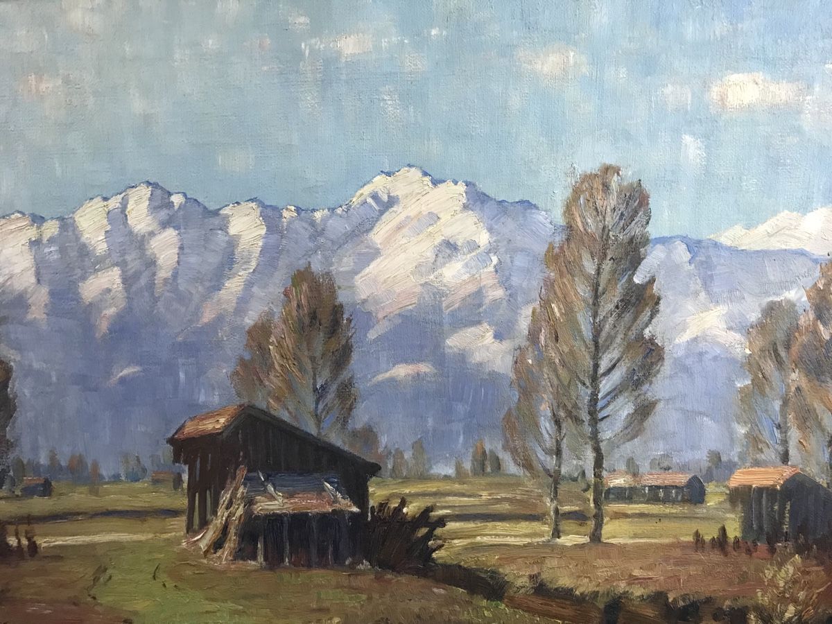 Dipinti: THURNHERR FERDINAND 1875-1955 Interlaken/München – Usato da Wolfhalden venduto da SecondAntique 5