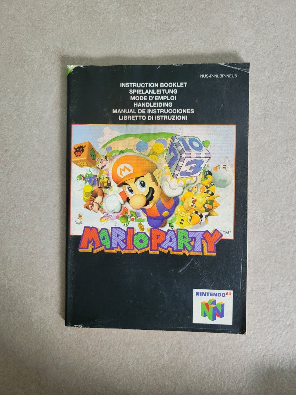 Giochi: Spielanleitung / Mario Party, N64 – Usato da Uezwil venduto da -Retrogames-