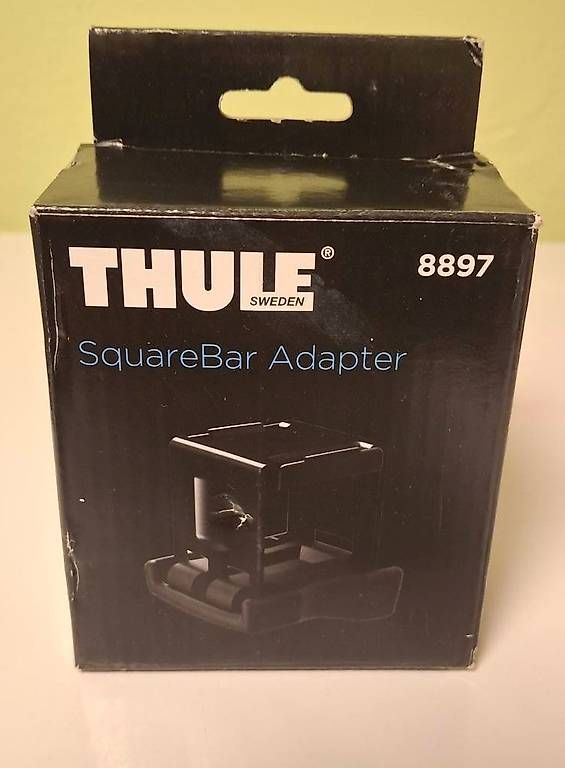 Thule Dachträger: Thule Adapter für Skiträger SquareBar Adapter 4-pack – Neu und originalverpackt aus Hünibach von